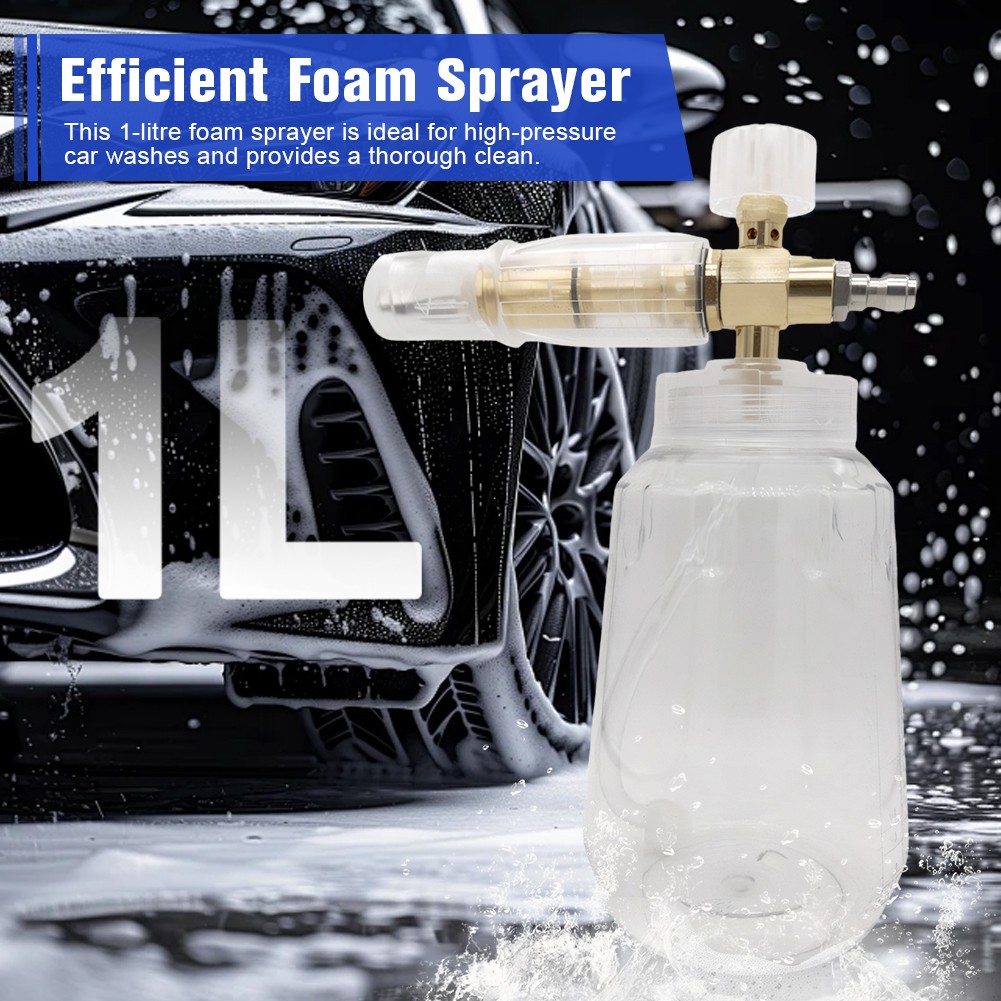 Car Soap Foam Pump Sprayer with Quick Connector for Car Washing and Cleaning