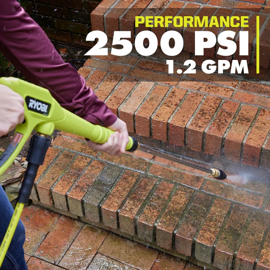 RYOBI 2500PSI 1.2GPM Electric Pressure Washer RY142500
