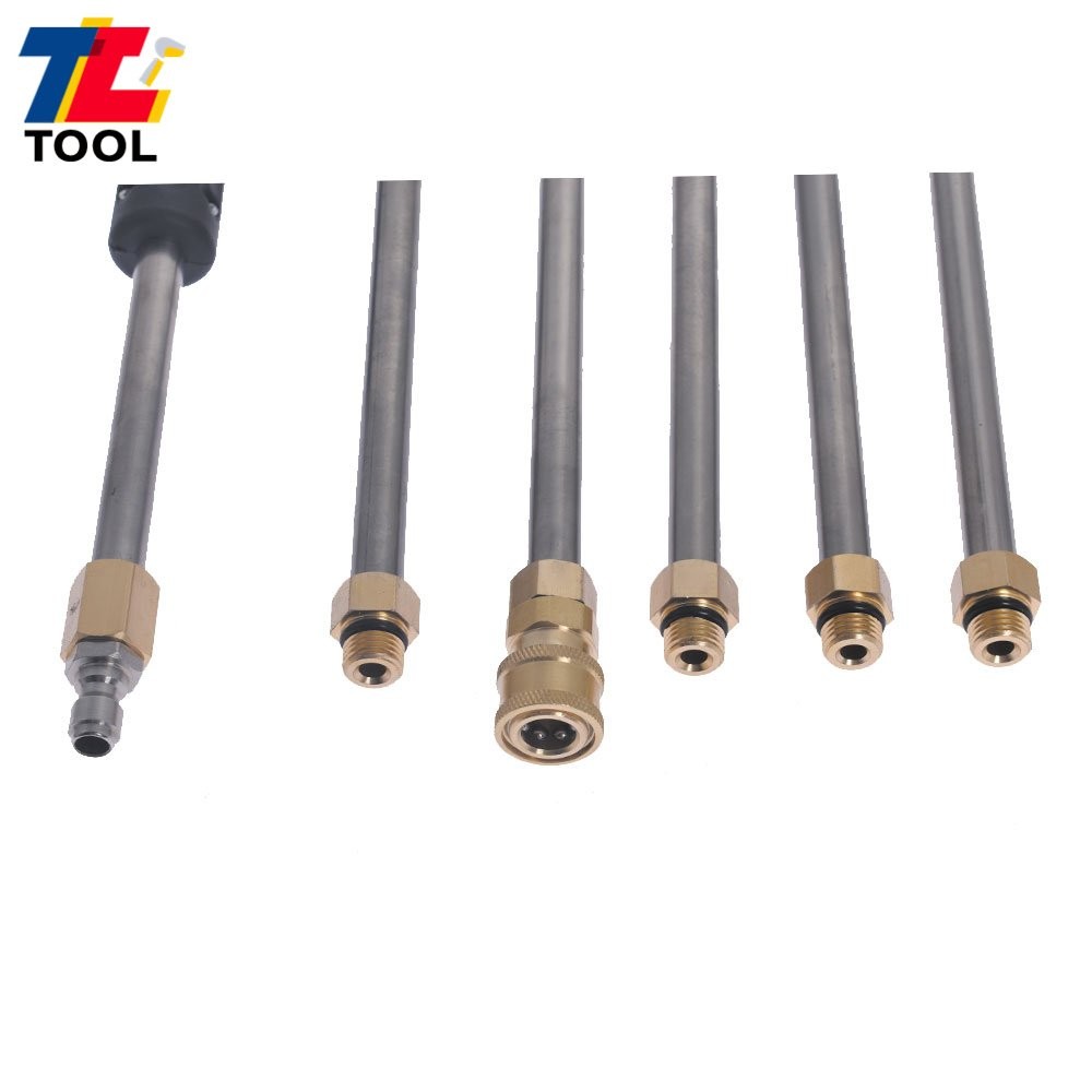 4000PSI 5 Cleaner Nozzle And Hose High Pressure Washer Extension Wand Set Kit
