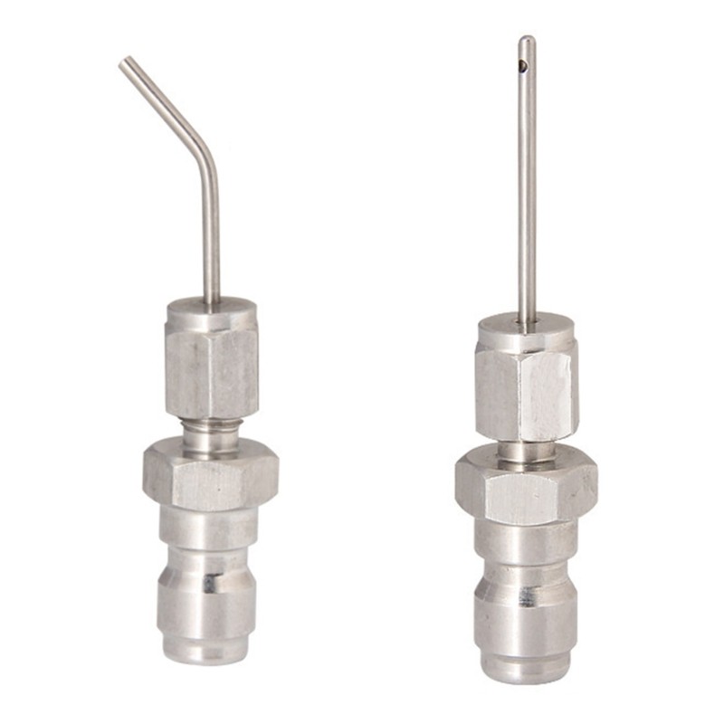 2Pieces Alloy Steel Pressure Washer Nozzle Kit Ideal for Vehicle Driveway Clean