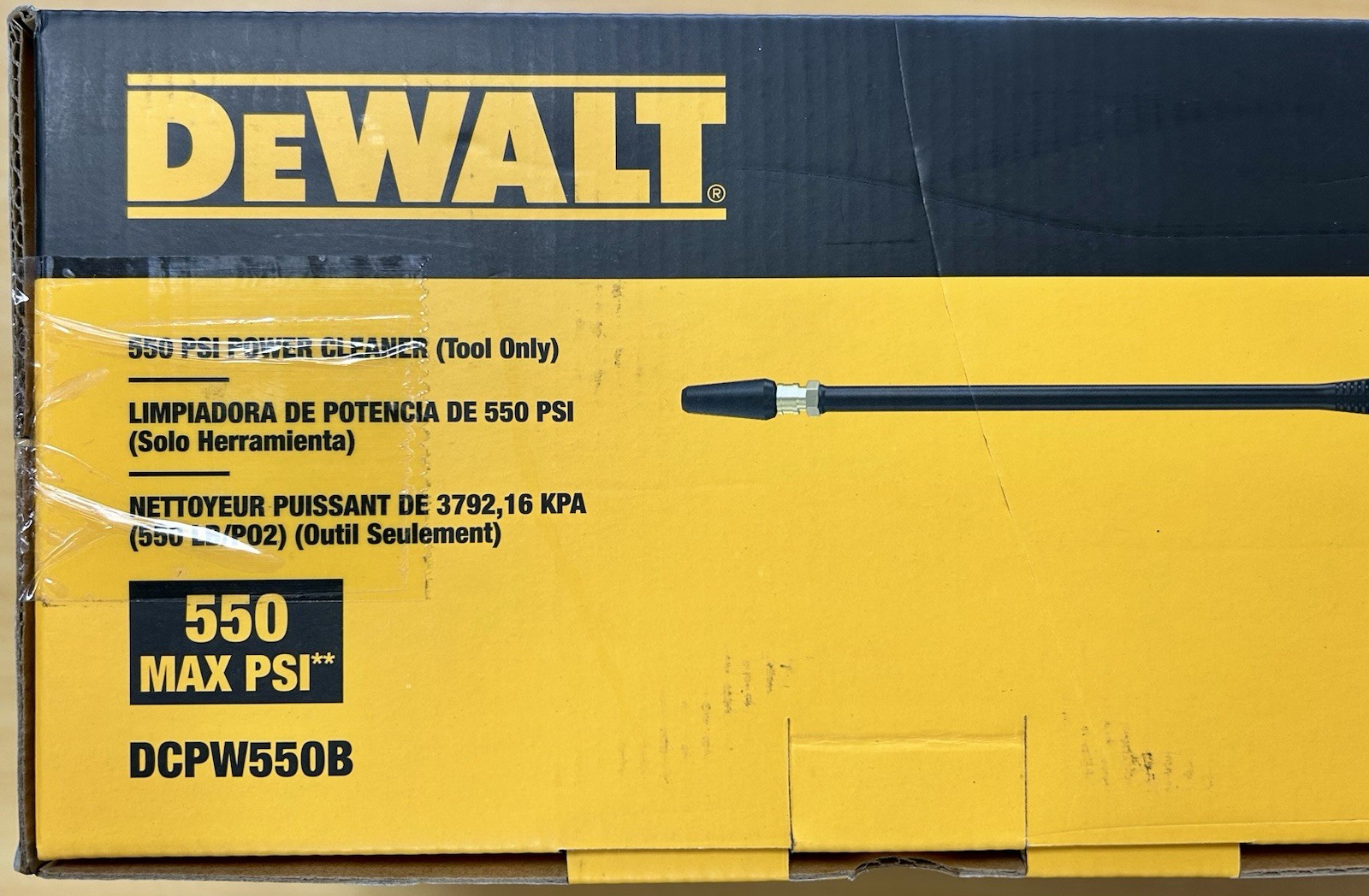 BRAND NEW DEWALT DCPW550B Power Cleaner Cordless Pressure Washer