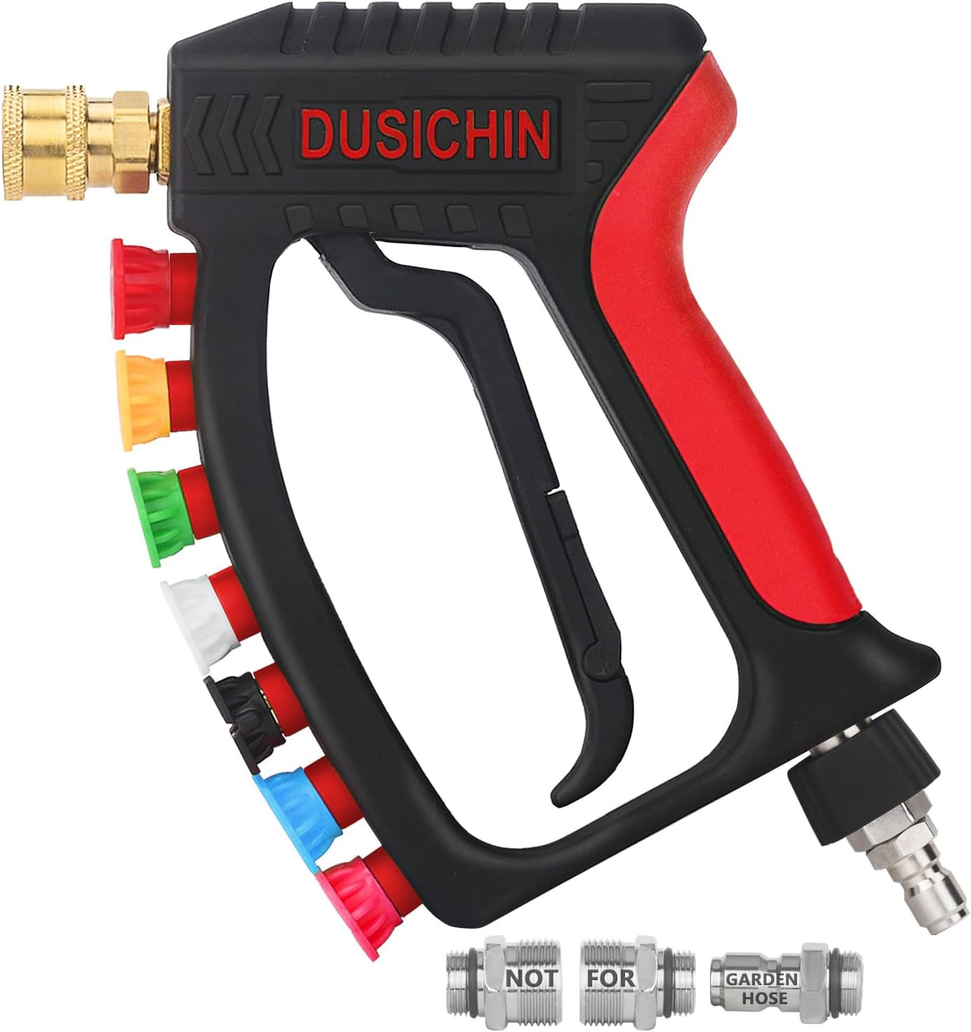 Pressure Washer Trigger Handle 4000 PSI, 1/4″ Quick Connect, M22 14mm/15mm