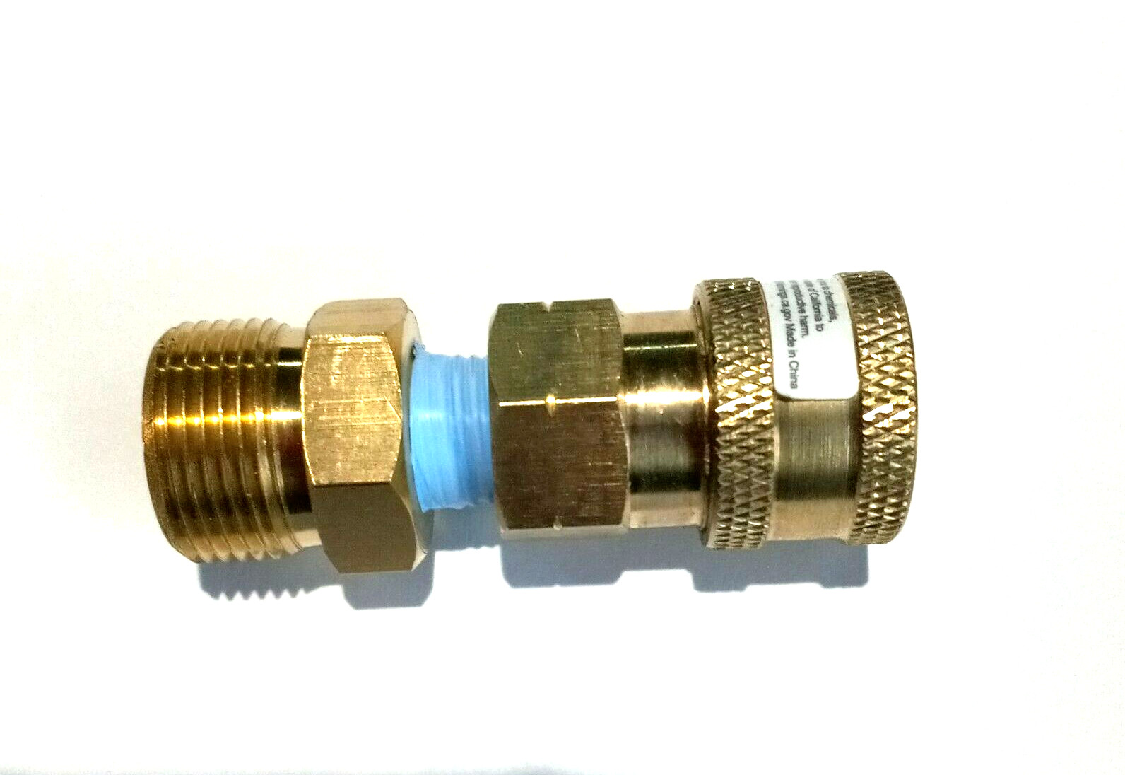 Fits Sun Joe, AR Hose- M22 x 15mm Male 1/4 NPT Coupler