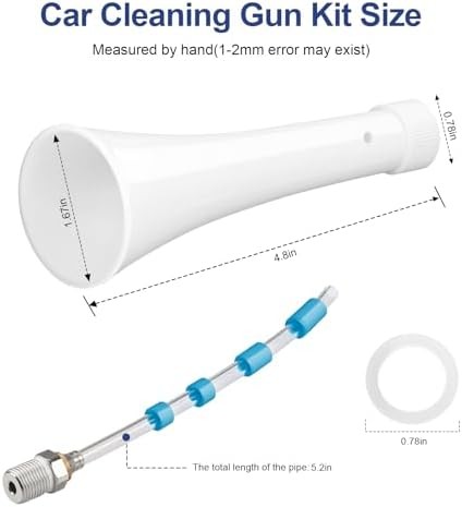 Car Cleaning Gun Kit for Classic Car Cleaning Gun Z-010 and Air Blow Out Tool Z-