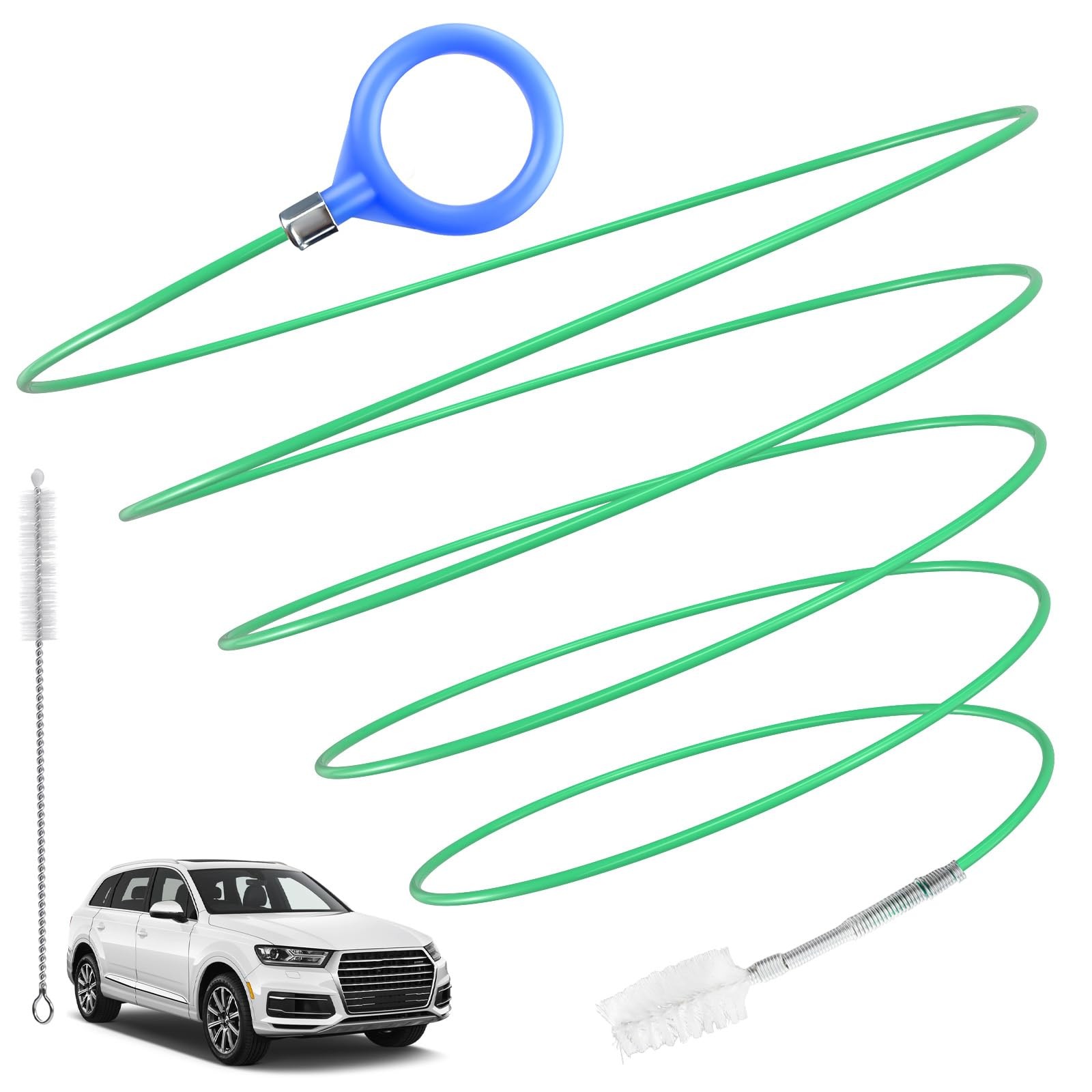 Auto Sunroof Drain Cleaning Tool, 78 Inch Flexible Tube 78