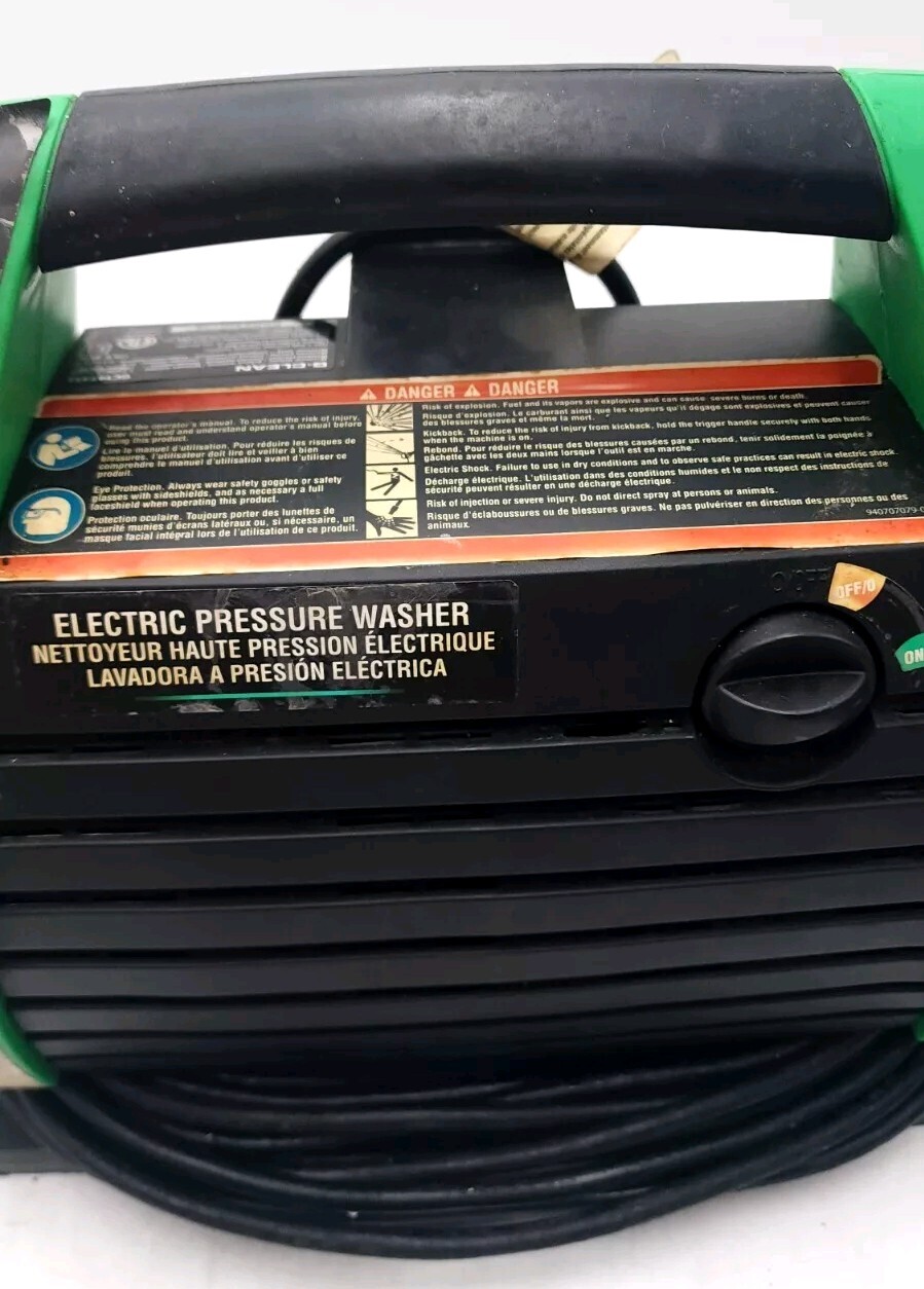 G Clean 1400 PSI Electric 120V Pressure/Power Washer / Pre Owned