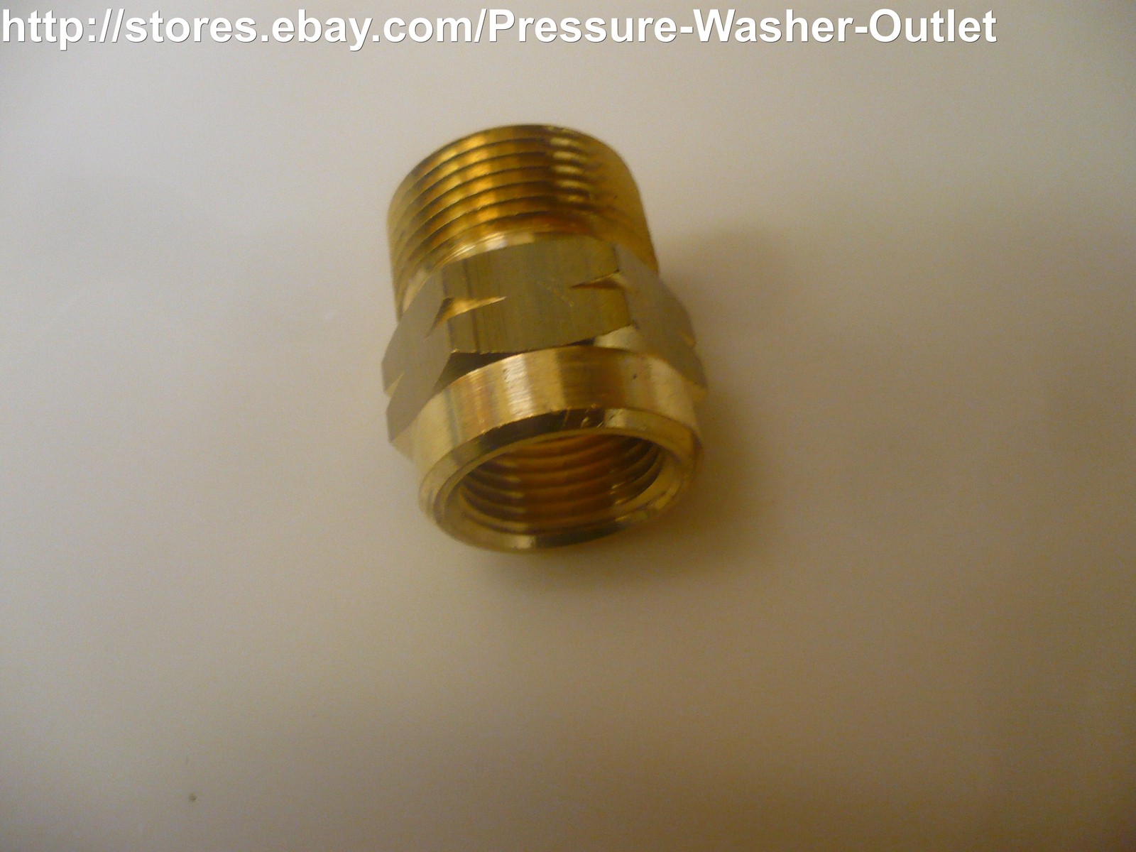 Pressure Washer M22 x 3/8″ Female NPT Plug KarcherStyleTwist M22/14mm SolidBrass