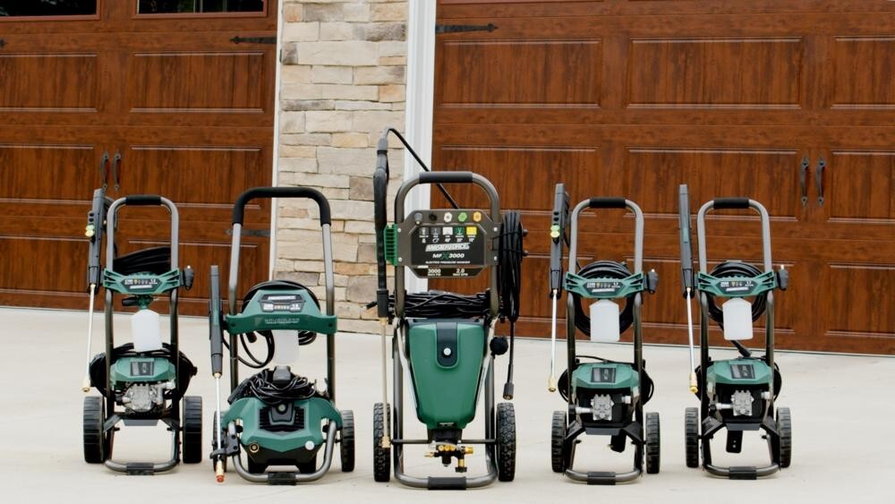 2300 PSI 1.5 GPM 13 Amp Corded Electric Pressure Washer 4 Spray Turbo Nozzle