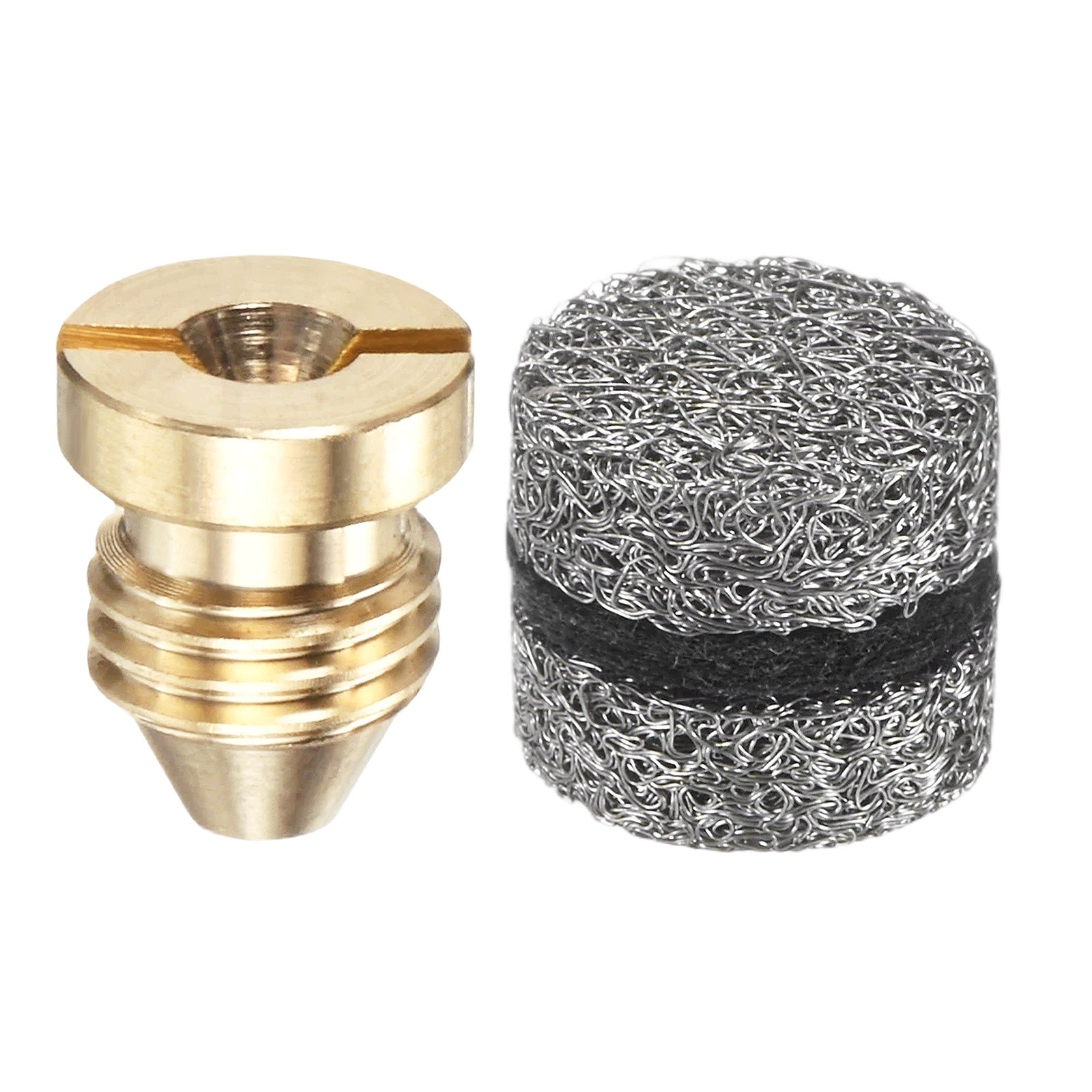 1-Set 0.9mm Copper Orifice Foam Cannon Nozzle and Three Layer Foam Maker Meshes