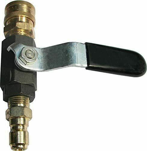 High Pressure Washer Ball Valve Kit 3/8 Quick Connect for 3000 – 4000 PSI, 4 GPM