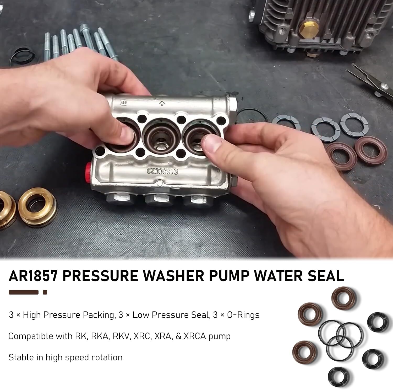 AR1828 & AR1857 Water Pressure Kit for Annovi Reverberi 18mm XR RK RKA RKV