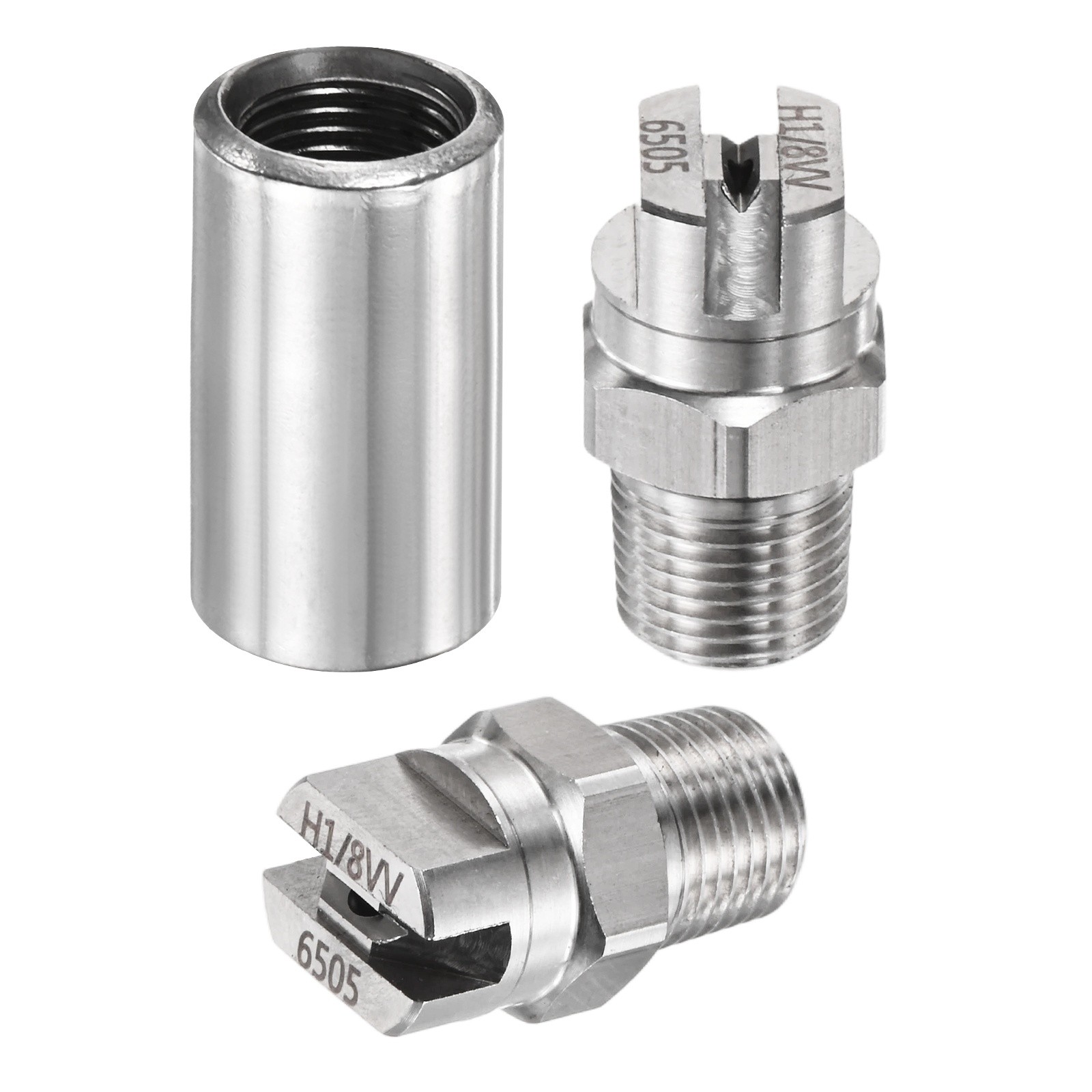 1/8″BSP 65° Flat Fan Spray Tip [1SET] – High Pressure Washer Nozzles [1.4MM]