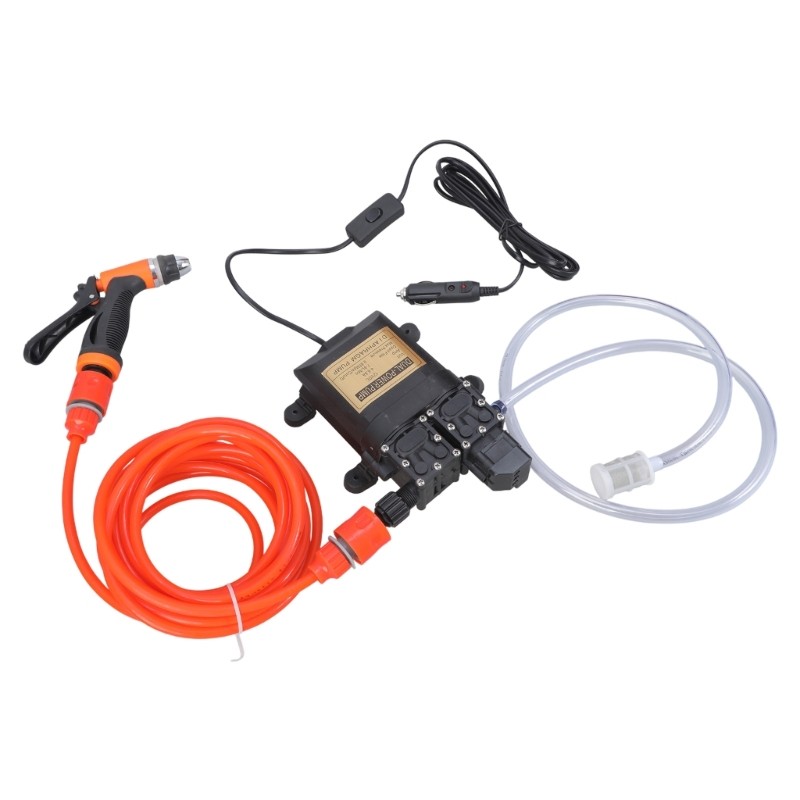 12V Double Pump Wash Equipment for Convenient Use by Car Owners Outdoor Traveler