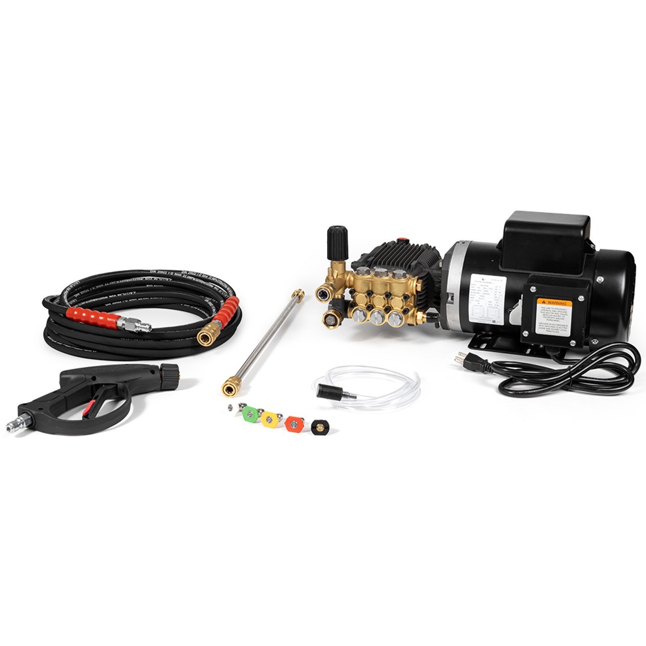Canpump 1500 PSI 2.2 GPM Electric Pressure Washer w/Accessories, 2 HP 120 V