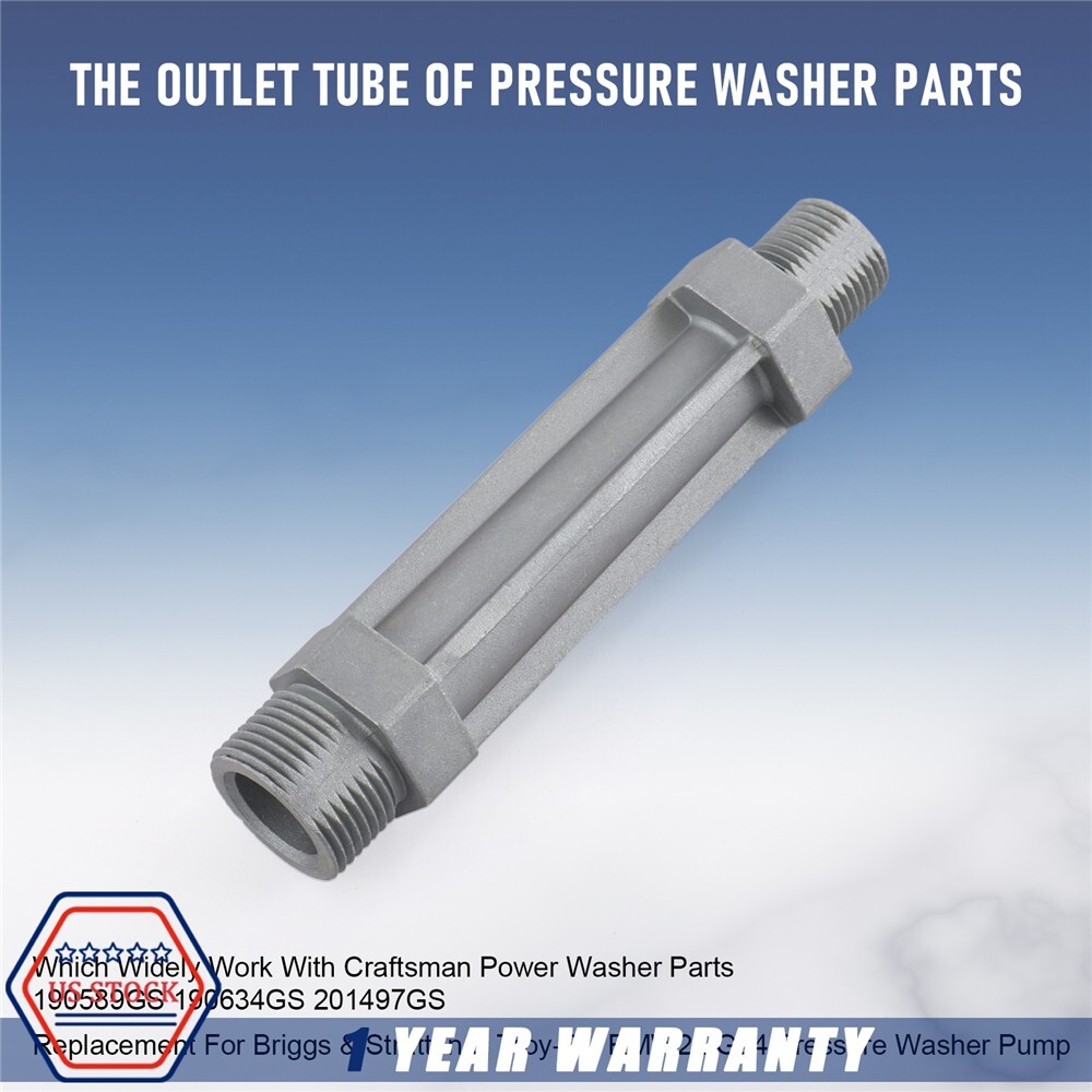 Power Pressure Washer Pump Water Outlet Tube NEW 201497GS 190589GS 190634GS