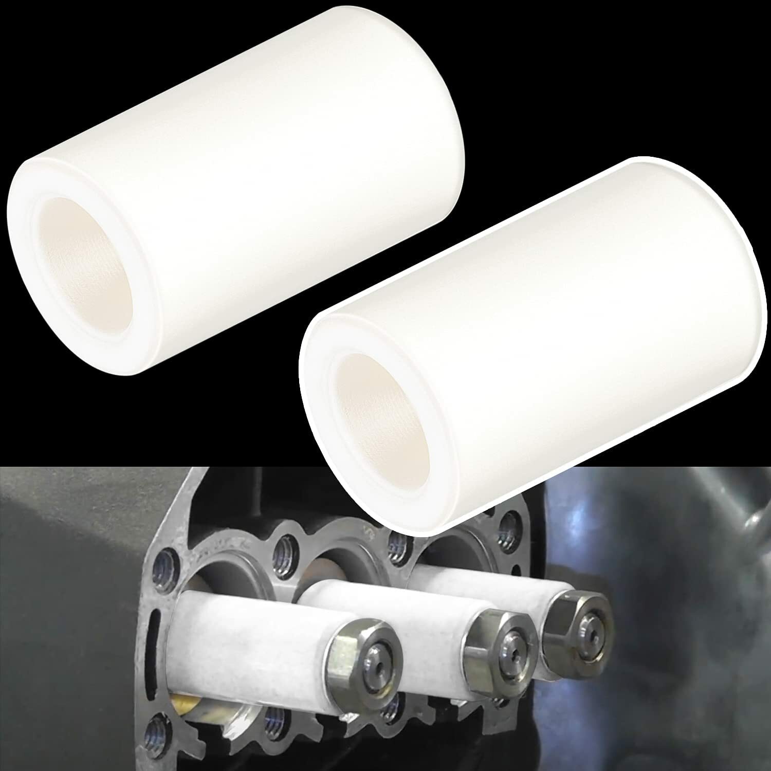 2pcs Ceramic Piston General Interpump TP Pump 51040009 Ceramic Plunger 25x9x15mm