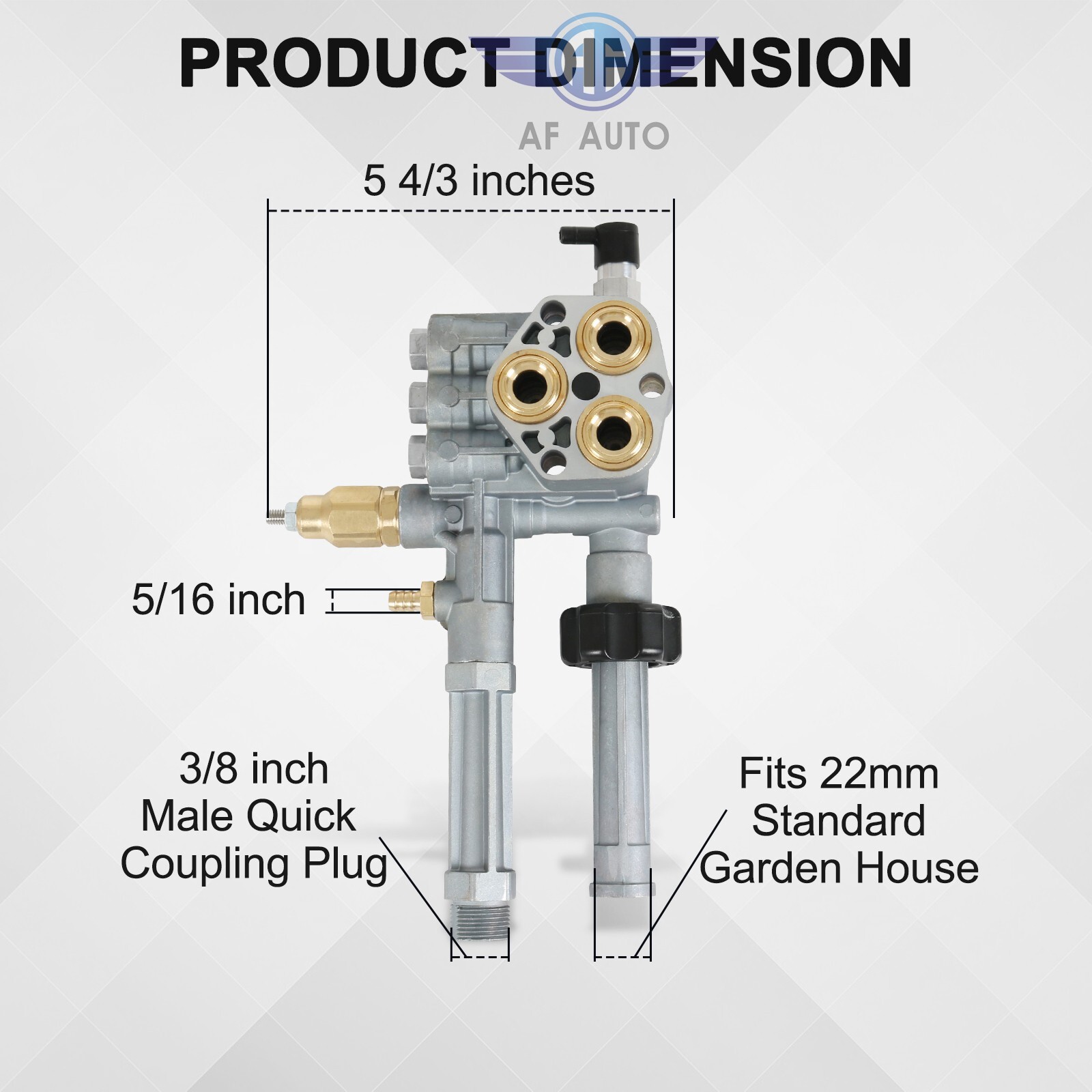 Complete Pump Head Fit For SRMW2.3G28 & SRMW2.4G28 Model Pumps Only