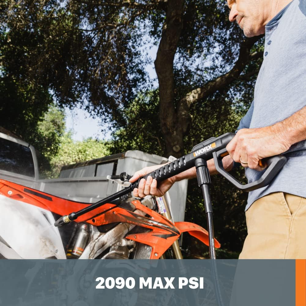 Worx 13 Amp Electric Pressure Washer 2090 PSI – WG606
