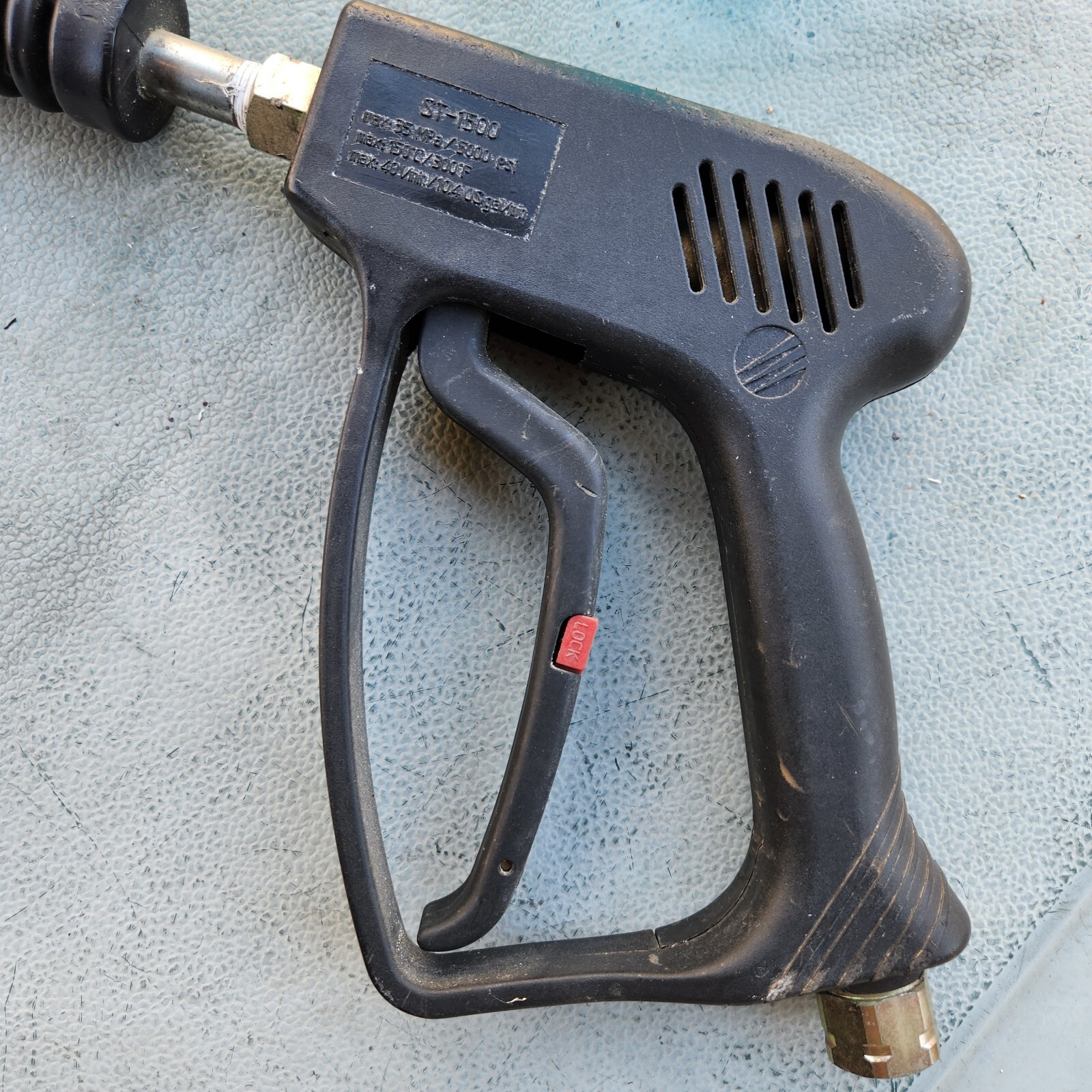 Suttner ST-1500 Pressure Washer Gun Wand 5000 PSI Used| UNTESTED