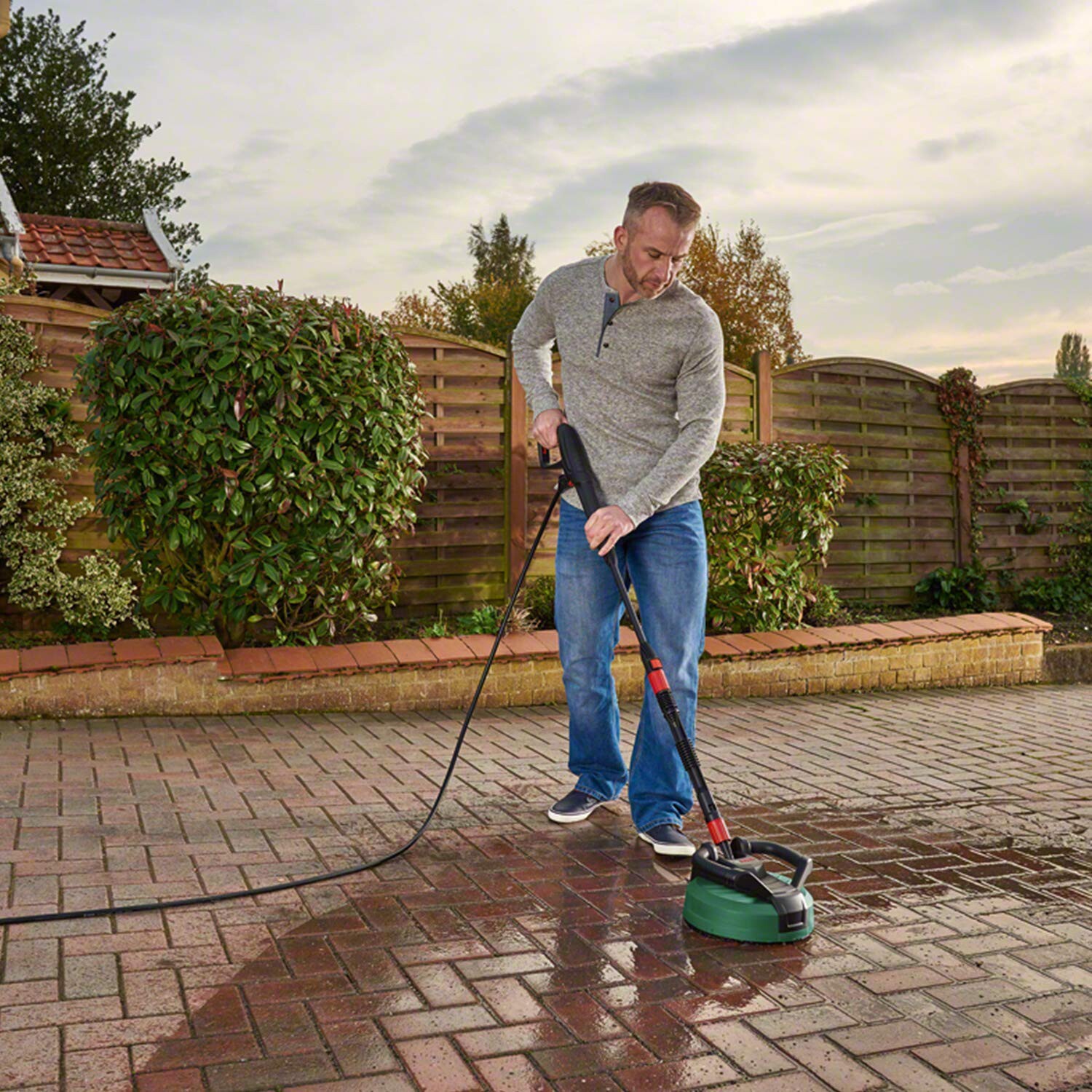 Bosch AquaSurf 280 Multi-Surface Patio Cleaner for AQT High Pressure Washers