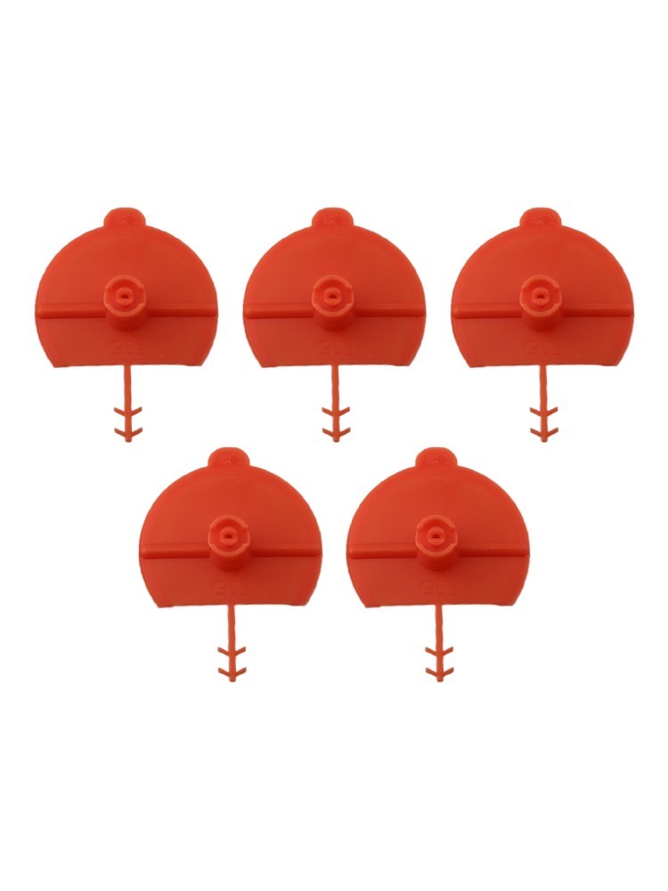 Smooth Application Process with 5Pcs Spray Polyurethane Foam Nozzles