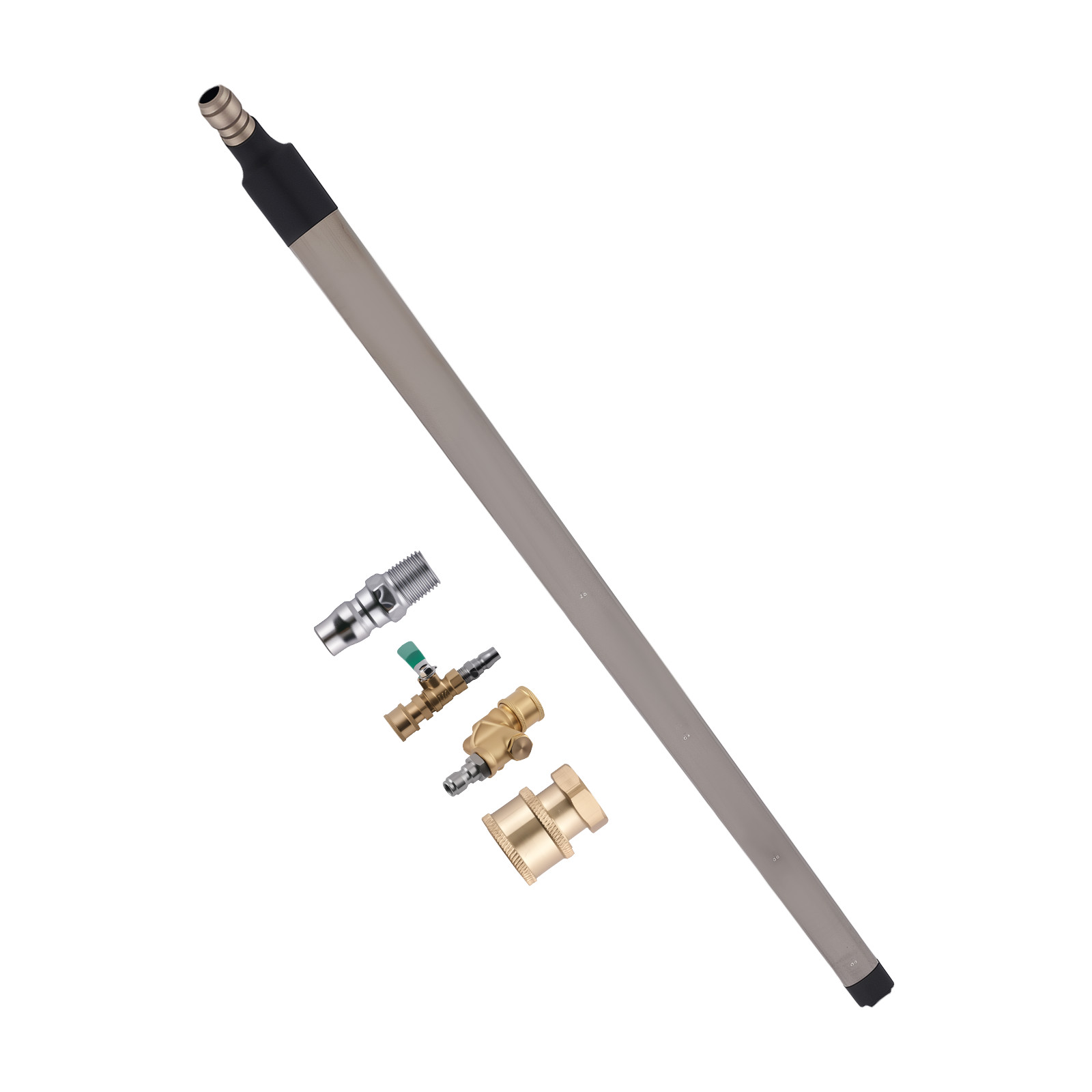 23.62in High Pressure Radiator Cleaning Wand Stainless Steel Water Air Tool 24″