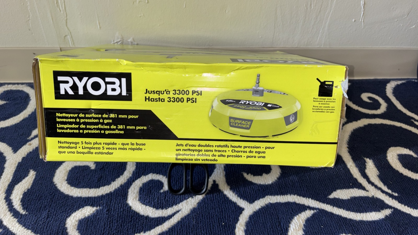 Ryobi RY31SC01 15 inch 3300PSI Surface Cleaner