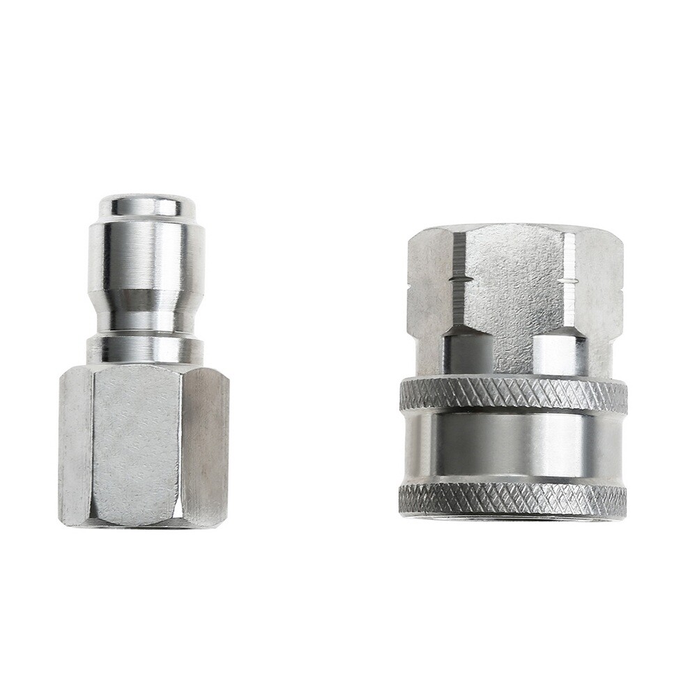 Pressure Washer Adapters Hose Quick Connectors NPT 3/8 Inch Male And Female