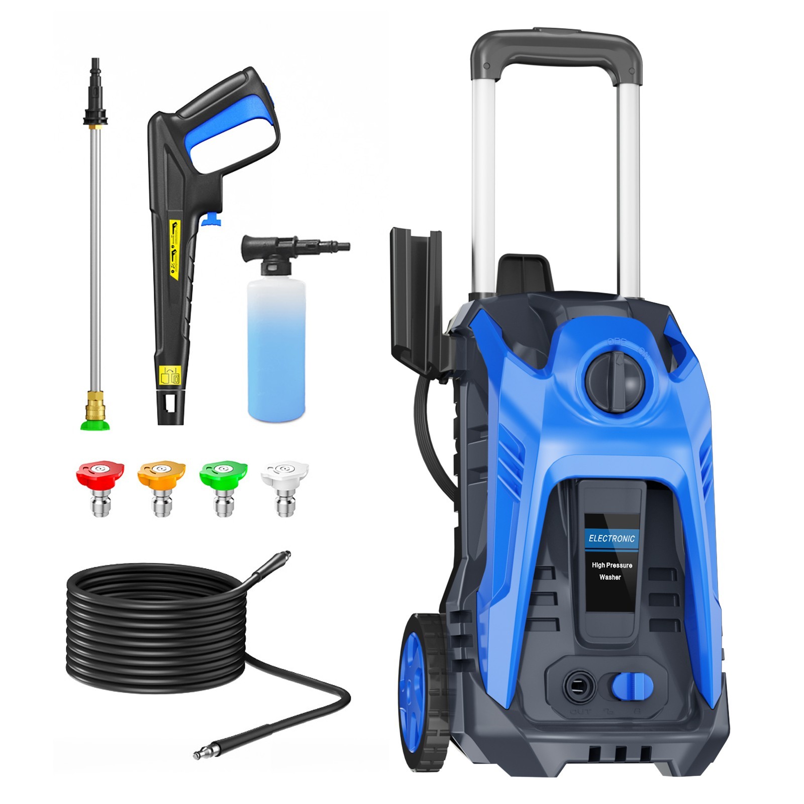 Electric Pressure Washer 4800 PSI 3.6 GPM Pressure Washer