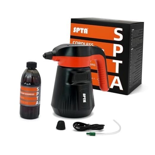 Pressure Foam Sprayer, 2.25L/76 oz Electric Pressurized Soap Sprayer Car Foam