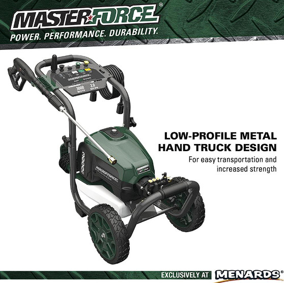 3000 PSI 2GPM 15Amp Heavy Duty Digital Corded Electric Pressure Washer Cleaner