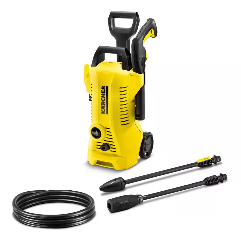 2000 Max PSI 1.45 GPM K 2 Power Control Cold Water Corded Electric Pressure Wash