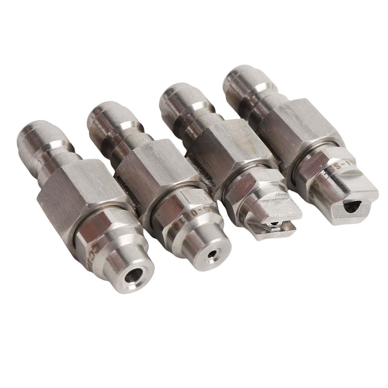 Way High Pressure Washer Nozzle Strong Stainless Steel For Soft Wash Recommended