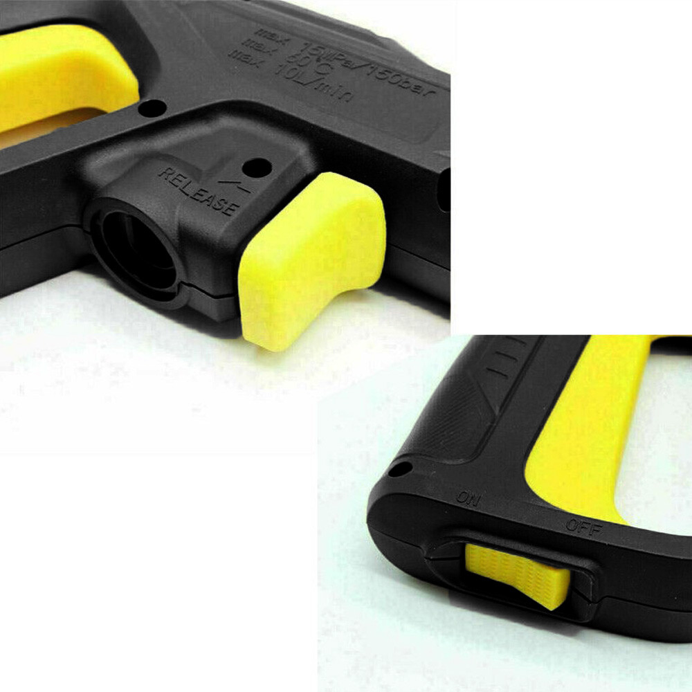 QTKINTI Pressure Washer Trigger Gun Jet Lance Nozzle Fit Karcher K2 to K7 Hose