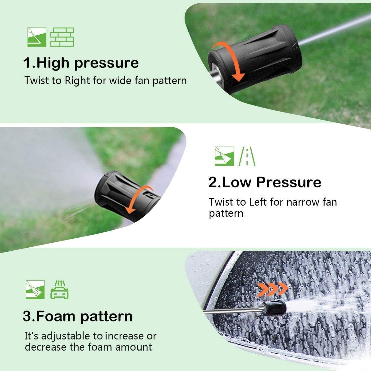 AIPER SMART Electric Power Washer 2150 PSI 1.85 GPM 1800W – Orange
