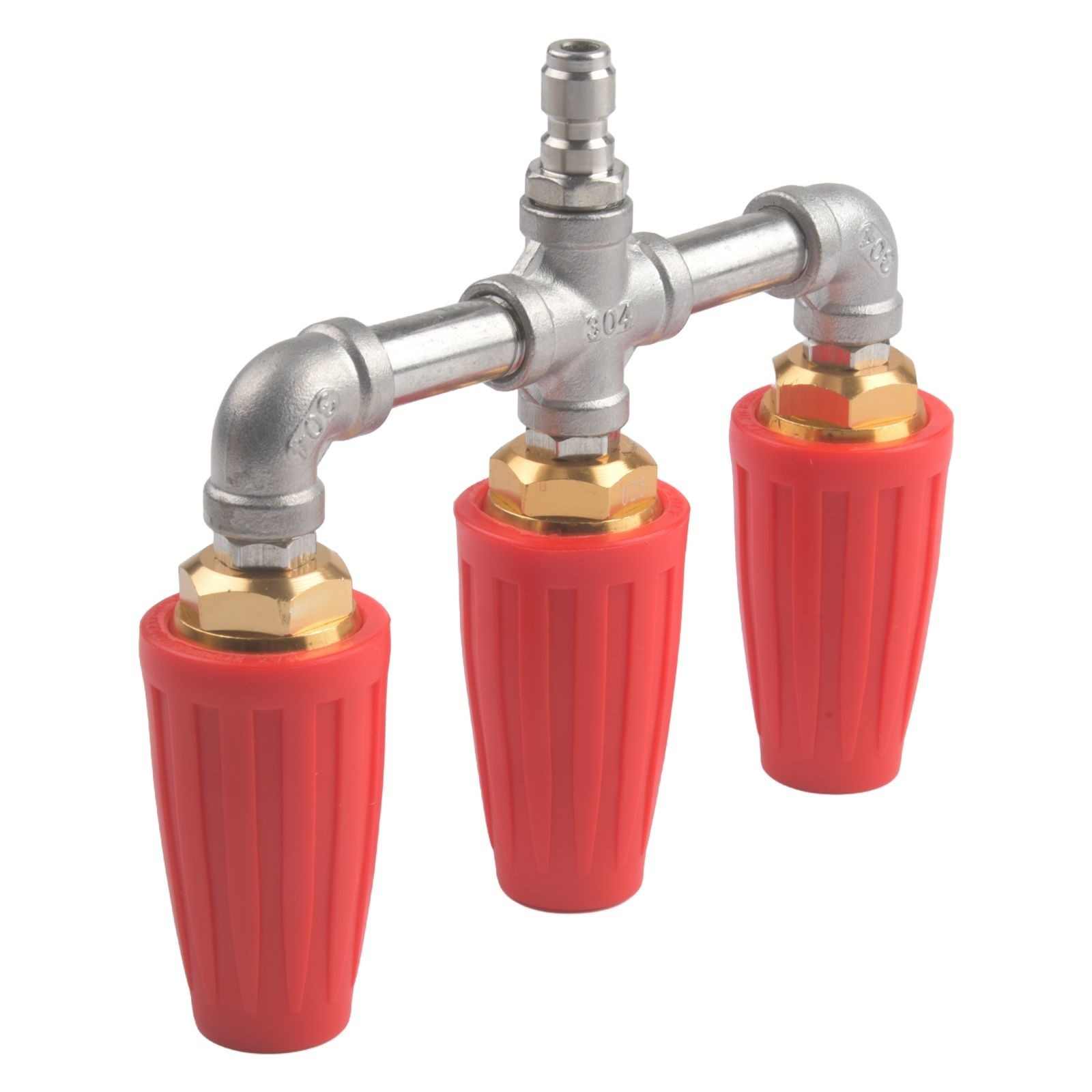 High Efficiency 360 Degree Rotary Turbo Nozzle for Outdoor Cleaning Tasks