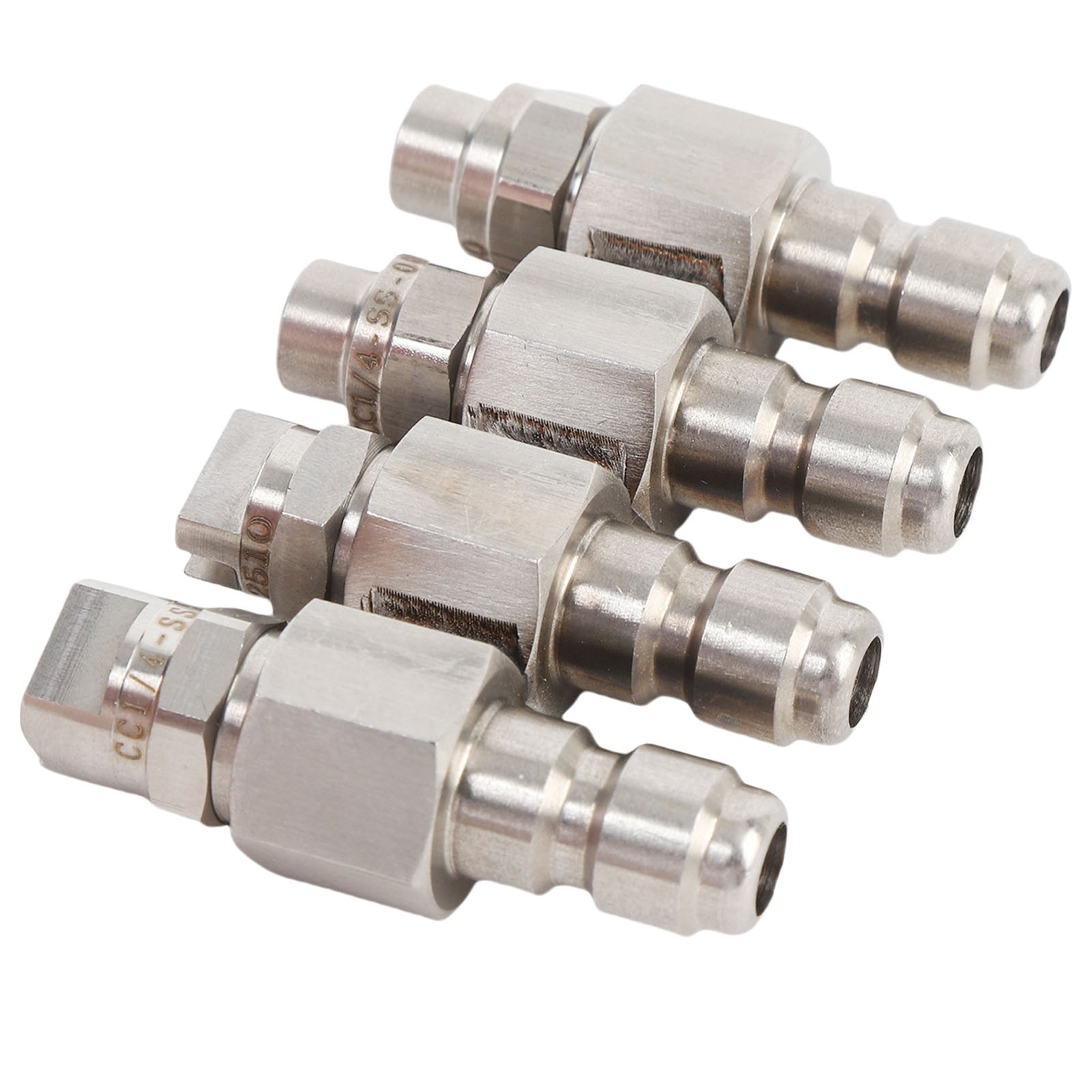 Way High Pressure Washer Nozzle Strong Stainless Steel For Soft Wash Recommended