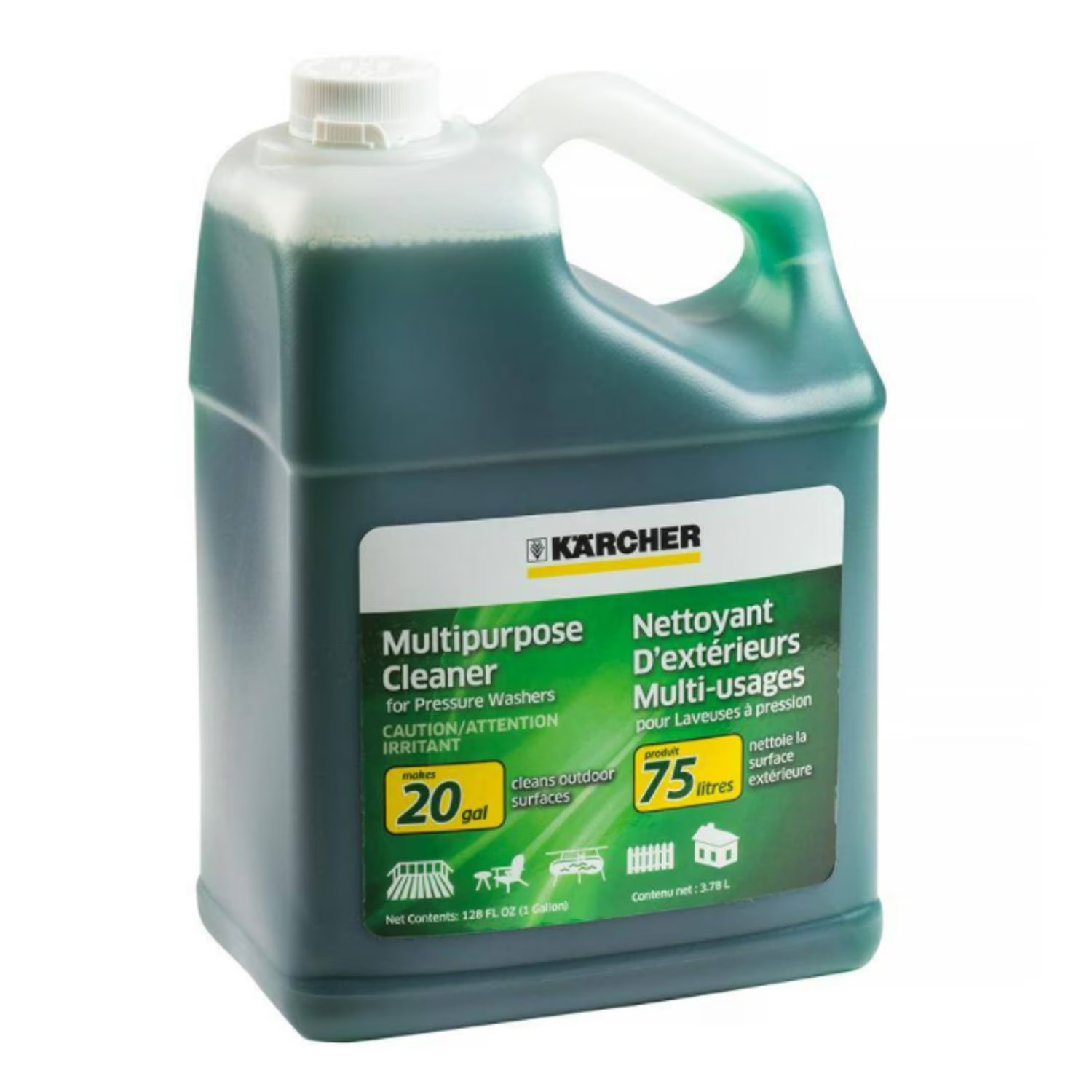 Karcher Pressure Washer Multi-Purpose Cleaning Soap Concentrate, 1 Gallon