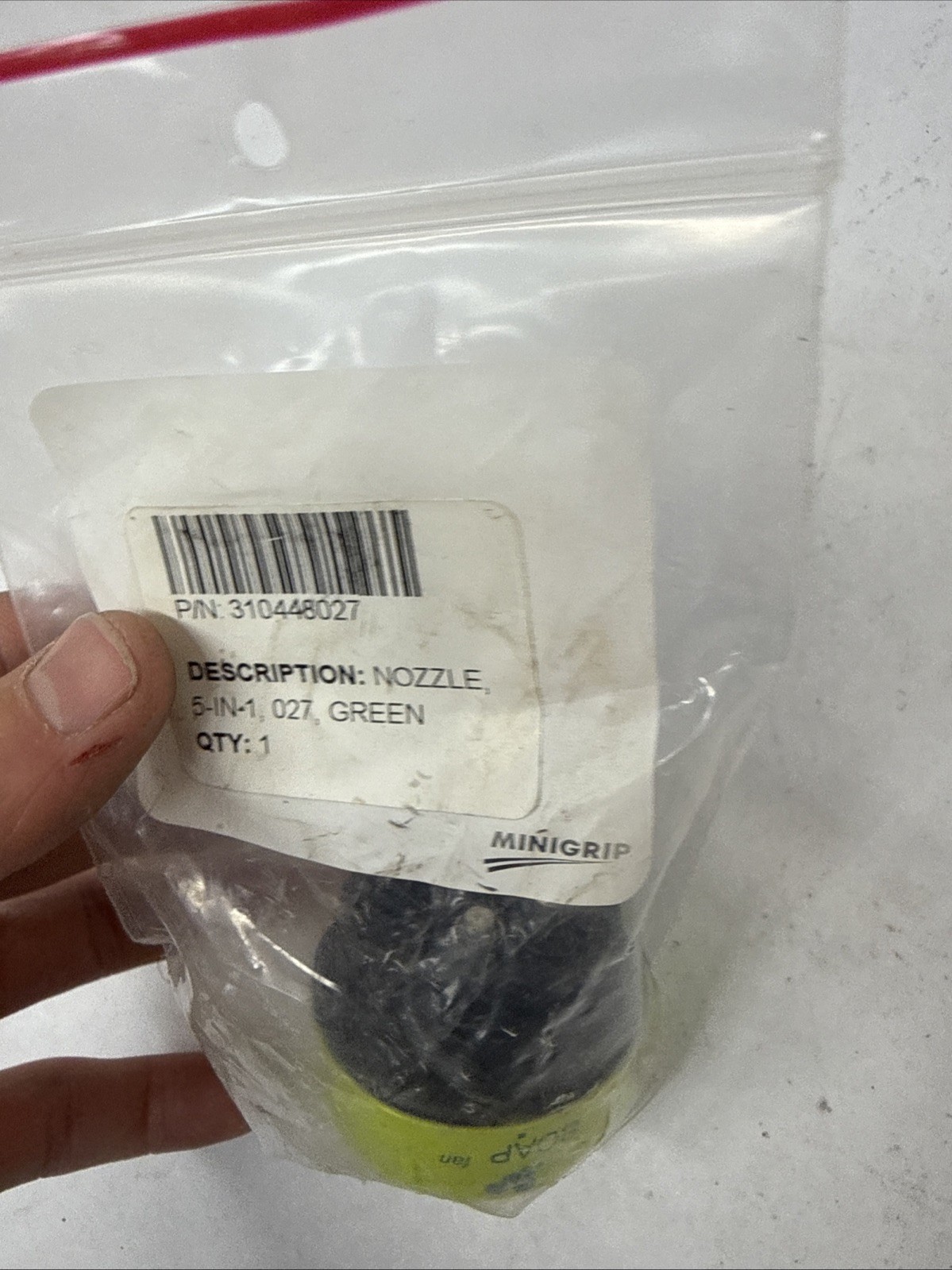 Ryobi 5-in-1 3,300 PSI Gas and Electric Pressure Washer Nozzle (Bulk Packed)
