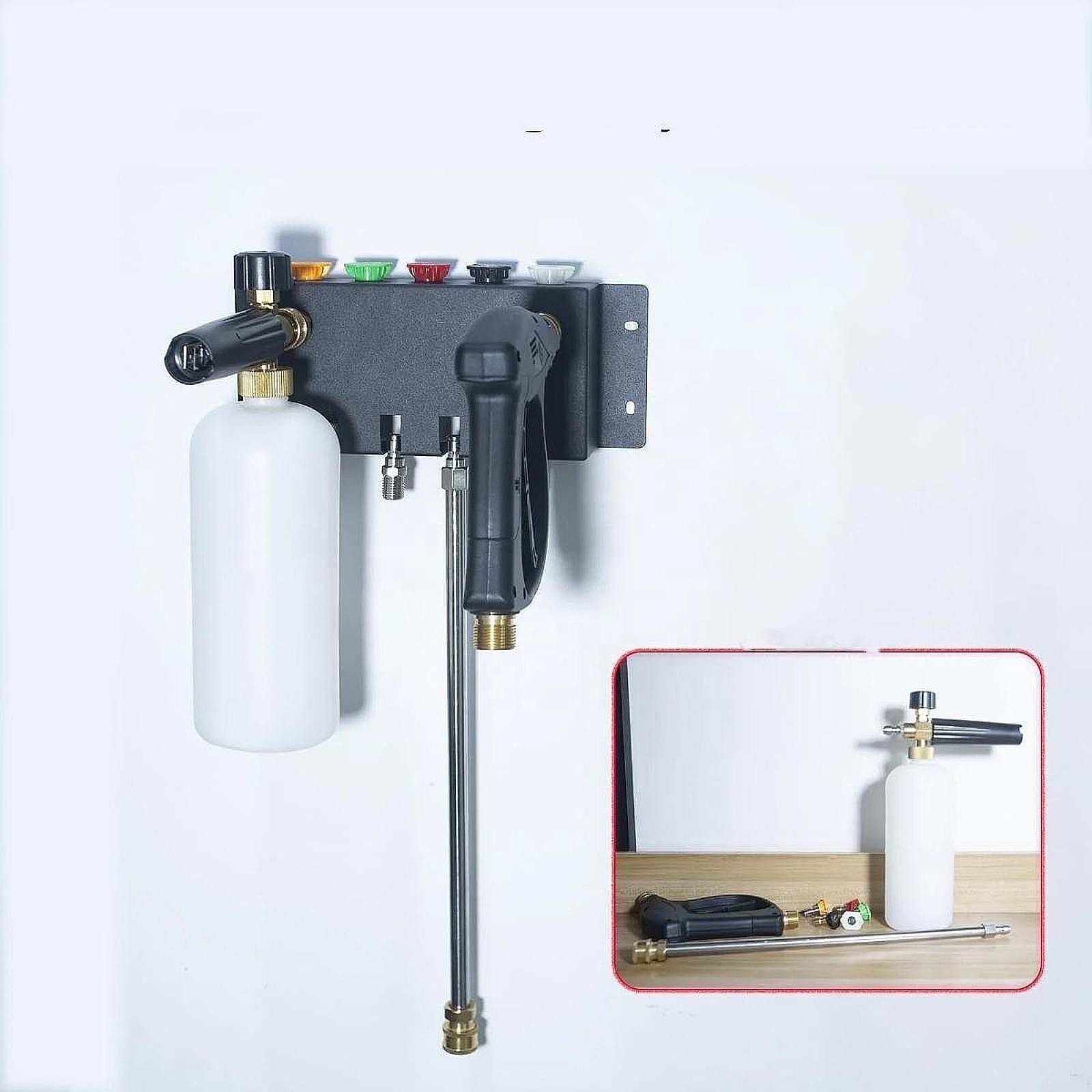 Pressure Washer Holder Practical Accessory Multifunctional High Performance Wall