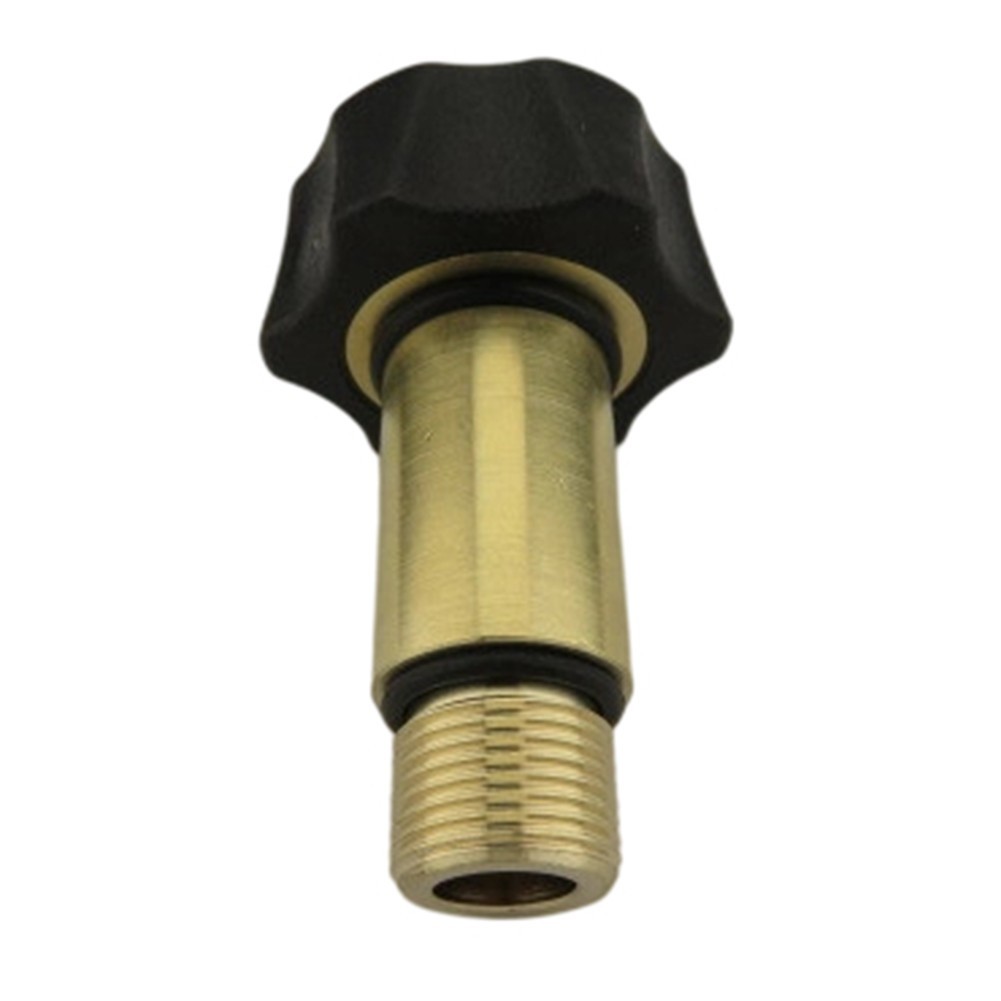 7110166 Pressure Washer Inlet Fitting Brass 3/8 Inch Male 3/4 Inch Female