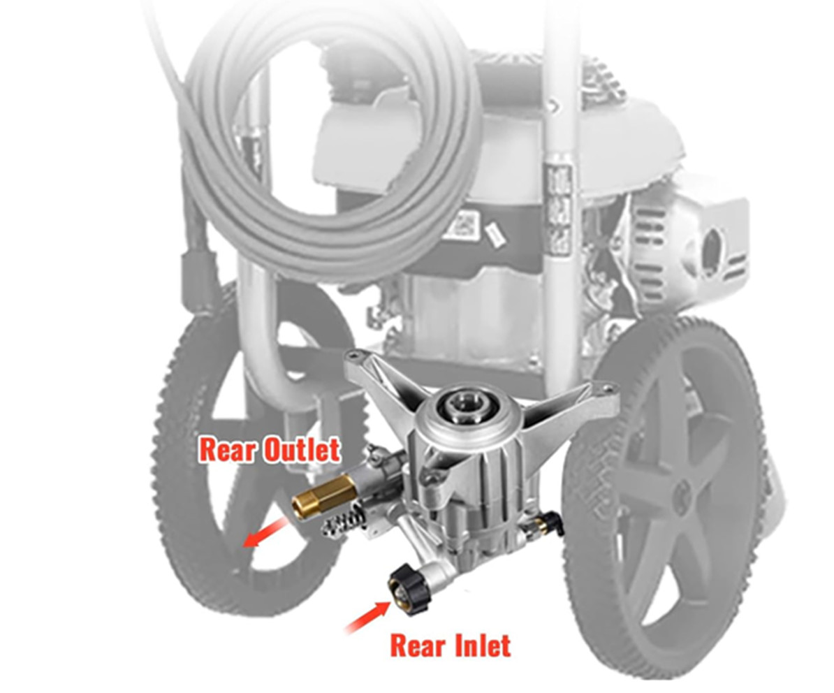 Pressure Washer Pump 7/8″ Shaft Vertical 3000 PSI 2.5GPM for RYOBI Craftsman B&S