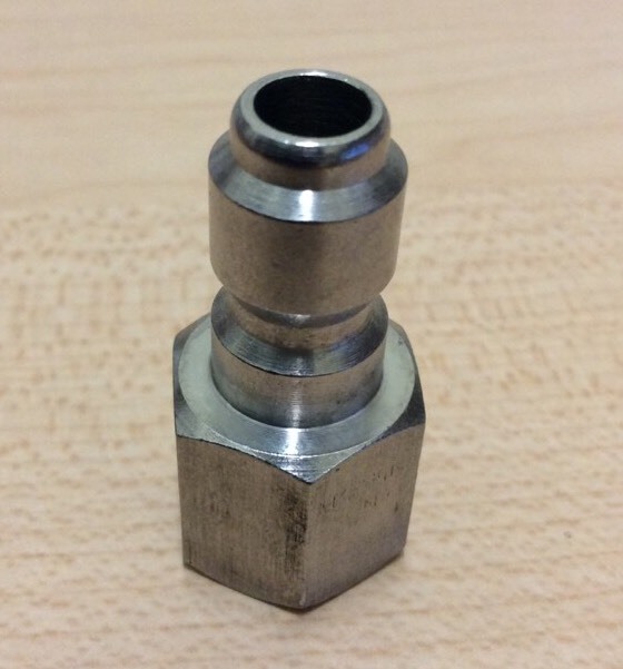 Power Pressure Washer 3/8″ FPT Quick Connect Plug 4000 PSI Stainless Steel Plug