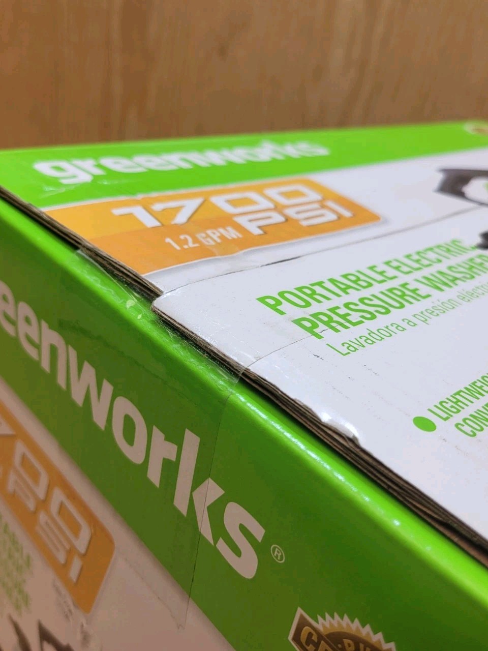Greenworks 1700 PSI Portable Electric Pressure Washer Kit | BRAND NEW