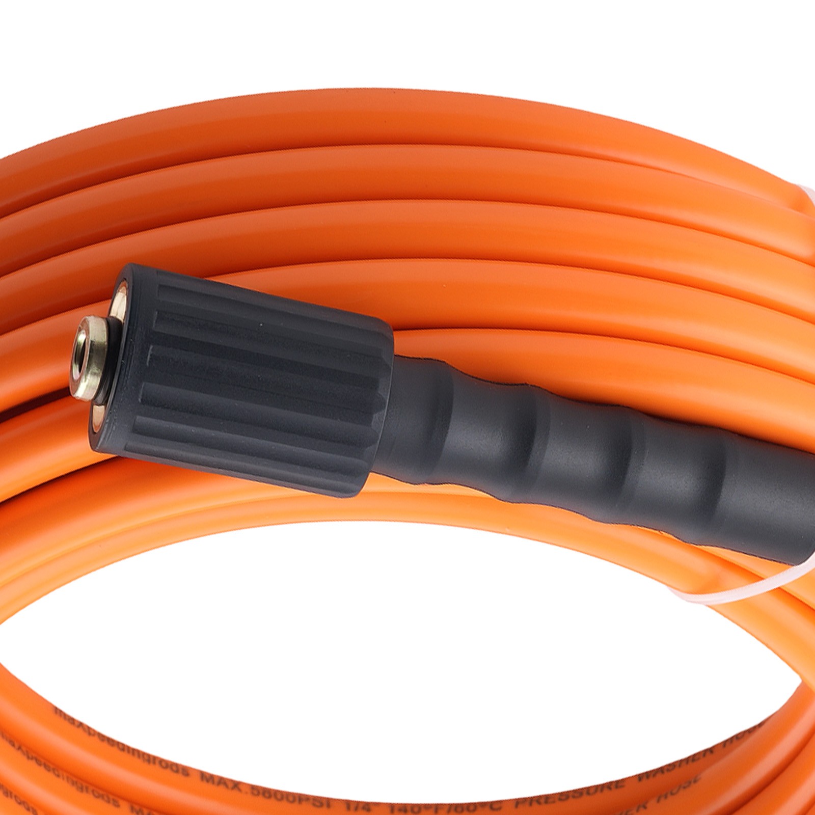 50FT High Pressure Washer Hose Extension Hose 5800PSI w/ M22-14mm x 3/8″ Coupler