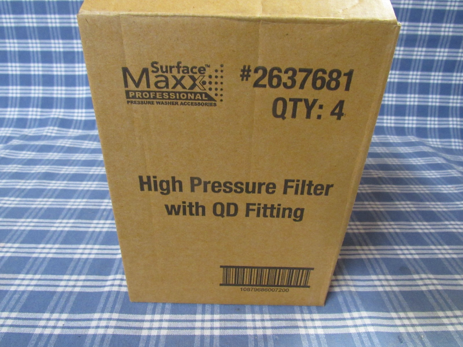 Surface Maxx High Pressure Filter Attachment (New 4 Pack) FAST FREE SHIPPING.