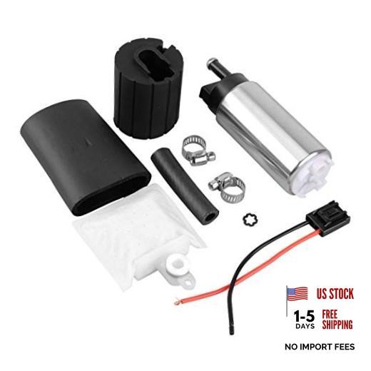 GSS342 255LPH Fuel Pump High Flow Pressure Electric Intank Fuel Pump () Silver