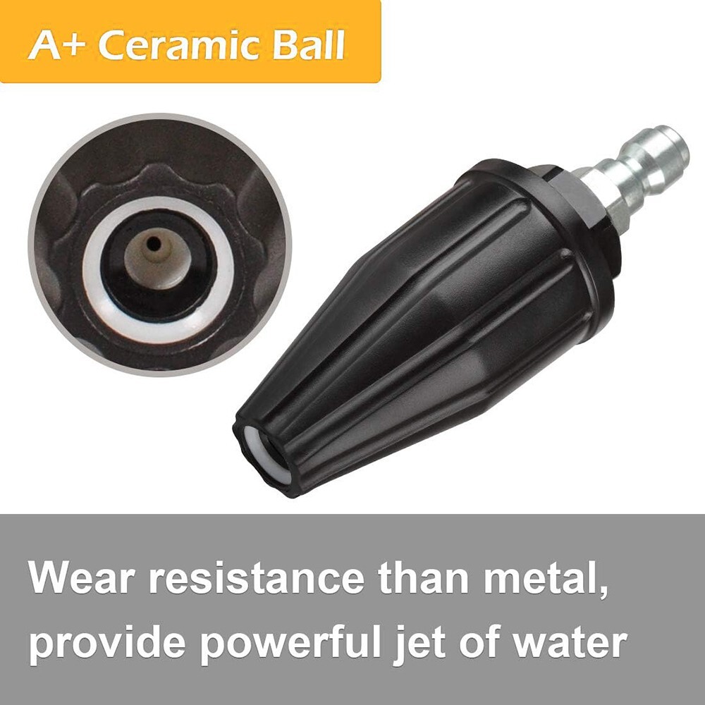 YAMATIC 3500 PSI High Pressure Turbo Nozzle 360° Rotating Spray Turbo