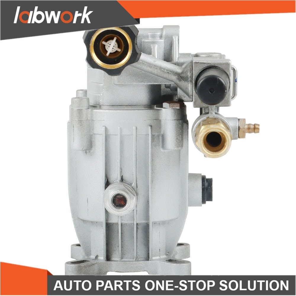 Labwork Pressure Washer Pump 3/4 HorizShaft MAX 3000 PSI 2.5 GPM Oil Sealed