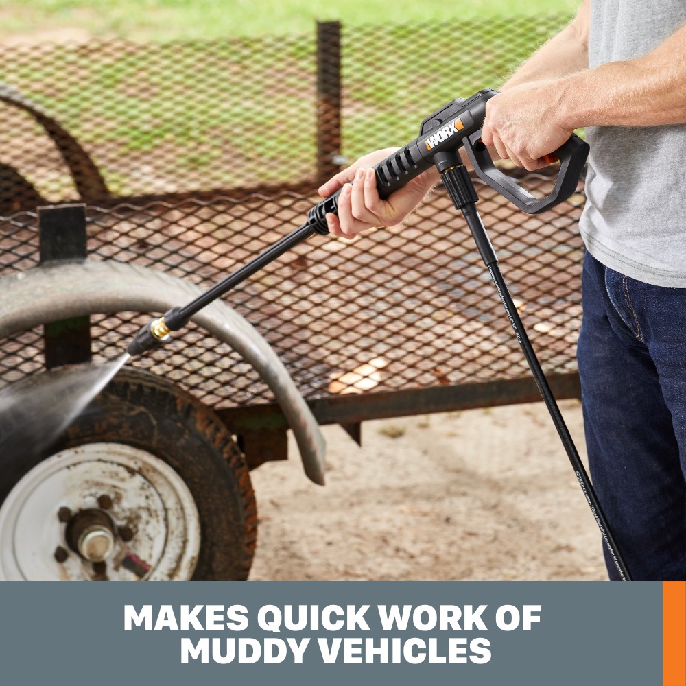 WG605 WORX 13 AMP 1800 PSI ELECTRIC PRESSURE WASHER (1.2 GPM)-New